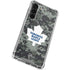 NHL Toronto Maple Leafs Camo Galaxy S24 FE Clear Case